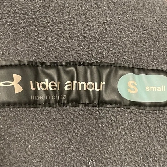 UNDER ARMOUR Fleece Full-Zip Logo Long Sleeve Sweater - Picture 7 of 8